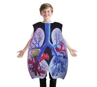 Costume Polmone,Abito da Cosplay dei Polmoni - Abito Prop Per Insegnamento Anatomia Medica | Per Bambini e Adulti, Carnevale, Halloween, Spettacoli, Aula, Dimostrazioni Scientifiche e Attività