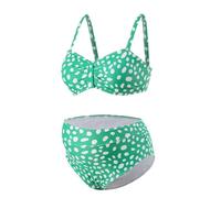 Costume Premaman Bikini Premaman Costume Piscina Donna Intero Due Pezzi Costumi Da Bagno Modellante Abbigliamento Abiti Estate Vestiti Interi Taglie Curvy Guaina Gravidanza Estivi Scollato Slip 3Xl