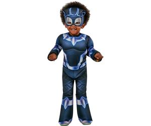 COSTUME PRESCOLARE BLACK PANTHER SPIDEY MIS. XS 2-3 ANNI UK