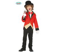 COSTUME PRESENTATORE CIRCO CARNEVALE VESTITO BAMBINO UNISEX CIRCENSE DIRETTORE