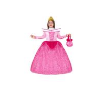 Costume Principessa Aurora Bambina Travestimento Carnevale Pegasus