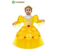 Costume Principessa Belle Travestimento Carnevale Pegasus