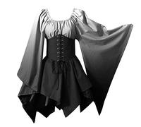 Costume Principessa Medievale Donna Costumi Medievale Vittoriano Vestito Halloween Lungo Vintage Vestiti Cosplay Da Palazzo Costume Feste Gotico Abito Rinascimentale Popolana Principessa Steampunk