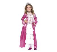 Costume Principessa Pinky per Bambine - Taglia M - 5/7 anni
