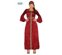 COSTUME PRINCIPESSA RINASCIMENTO CARNEVALE VESTITO ADULTO GUIRCA ANTICA PRINCESS