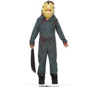 COSTUME PSYCHO JASON 10-12 ANNI