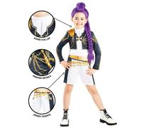 Costume Ragazza Rubies Kpop Demon Hunter Halloween in Poliestere Multi