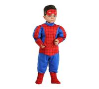 COSTUME RAGNO ROYAL (CON MUSCOLI IMBOTTITI) VESTITO SPIDERMAN PEGASUS