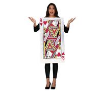 Costume da Carta Regina di Cuori Donna Unica