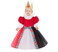 Costume Regina di Cuori prima infanzia Travestimento Carnevale Pegasus
