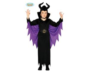 COSTUME REGINA MALEFICA VIOLA 10-12 ANNI