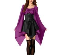 Costume Regina Medievale Donna Vestito Vittoriano Halloween Vestiti Medievale Cosplay Curvy Costume Da Palazzo Gotico Abito Feste Lungo Costumi Rinascimentale Popolana Principessa Taglie Forti