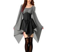 Costume Regina Medievale Donna Vestito Vittoriano Halloween Vestiti Medievale Cosplay Curvy Costume Da Palazzo Gotico Abito Feste Lungo Costumi Rinascimentale Popolana Principessa Taglie Forti