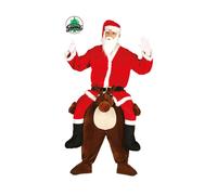 Costume Renna Trasporta Babbo Natale Adulto Accessori