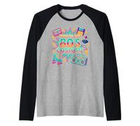 Costume retrò Divertente Nostalgia di This Is My 80's Maglia con Maniche Raglan