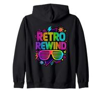 Costume retrò Rewind Anni '80 Felpa con Cappuccio