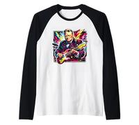 Costume retrò Winston Churchill Camicia per Bambini Ragazzi Uomini Rock Maglia con Maniche Raglan