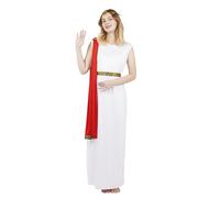 P'tit Clown re66463 - Costume da donna romana, taglia S/M