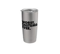 Costume sarcastico di Halloween peggiore di sempre Bicchiere termico in acciaio inox doppia parete