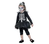 Costume Scheletrina Baby disponibile in diverse taglie - Carnaval Queen