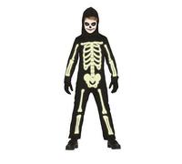 COSTUME SCHELETRO BRILLA AL BUIO 3-12 ANNI