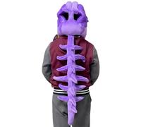 Costume Scheletro Dinosauro per Bambini - Abbigliamento con Effetti Sonori,Compleanno Halloween e Travestimenti,Ideale Spettacoli per Bambini Eventi a Tema Convention Horror