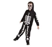 Costume scheletro glow in the dark disponibile in varie taglie