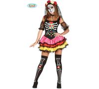 COSTUME SCHELETRO MESSICANO DONNA M