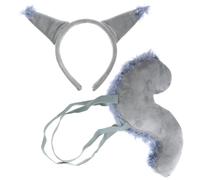 Costume Scoiattolo Bambino Code Da Accessorio Per Costumi Cosplay Coda Finta