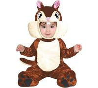 COSTUME SCOIATTOLO BAMBINO 18 24 MESI