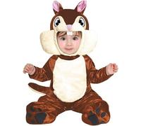 COSTUME SCOIATTOLO BAMBINO 12 18 MESI