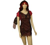 Costume Sexy Leatherface Da Donna Texas Chainsaw Massacre Adulto Piccolo 2-6