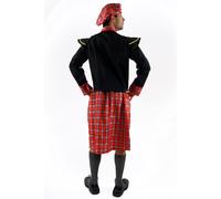 Costume Silva Kilt Braveheart Highlander Uomo Gonna Scots Rob Roy Plaid K37