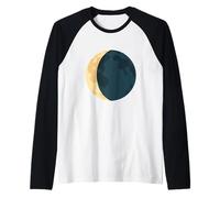 Costume Simbolo Luna Calante Luna Maglia con Maniche Raglan