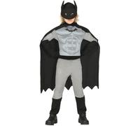 Costume simile a Batman carnevale bambino vestito Guirca supereroe black hero