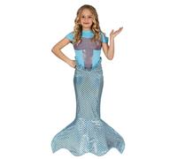 Costume sirenita bambina piccola sirena con coda