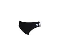Arena Icons Tinta Unita Slip da Bagno, Uomo, Nero (Black), 50