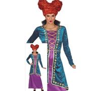 Costume sorella della strega viola e blu donna