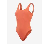 Costume Speedo Textured Deep U-Back One Piece arancio donna - 28