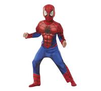 Rubie's Costume Bambino Spiderman Vestito Uomo Ragno Deluxe Elevata Qualità