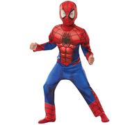 Rubie's Costume Bambino Spiderman Vestito Uomo Ragno Deluxe Elevata Qualità