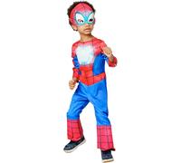 Costume Spider-Man Glow In The Dark per Bambini - Taglia Toddler - 2/3 anni
