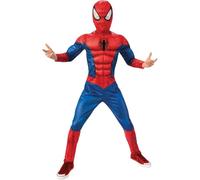 COSTUME SPIDERMAN BLACK LINE - TAGLIA M 5-6 ANNI