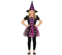 COSTUME STREGA LILLA LED 3-12 ANNI