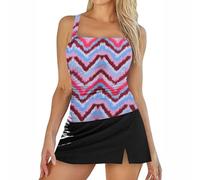 Costume Super Imbottito Push Up Contenitivo per Donne Elegante Size Dietro Volant Il Sottili Profondo Pois Arabe Vintage Spalle Abbinati Double Rivenditori Classici Immagini