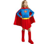 Costume Supergirl per Bambina (Ufficiale Warner Bros) Funidelia