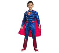 Rubie's Costume Superman Deluxe con Muscoli Vestito Carnevale per Bimbo Bambino