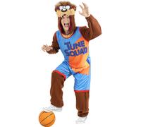 Funidelia | Costume Taz Space Jam - Looney Tunes per donna e uomo Cartoni Animati - Costume per Adulto e accessori per Feste, Carnevale e Halloween - Taglia M-L - Marroni