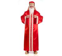 Costume teatrale Re Magio Gaspare misura unica