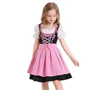 Costume tedesco per bambini, costume da bambina tedesca - Vestiti Dirndl Bambino Beer Festival, costume da tirolese, costume beer festivalper bambini, per Oktoberfest, carnevale